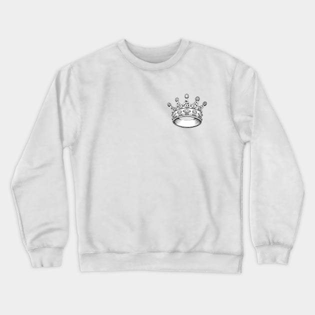 Royal Crown Crewneck Sweatshirt by leif a.